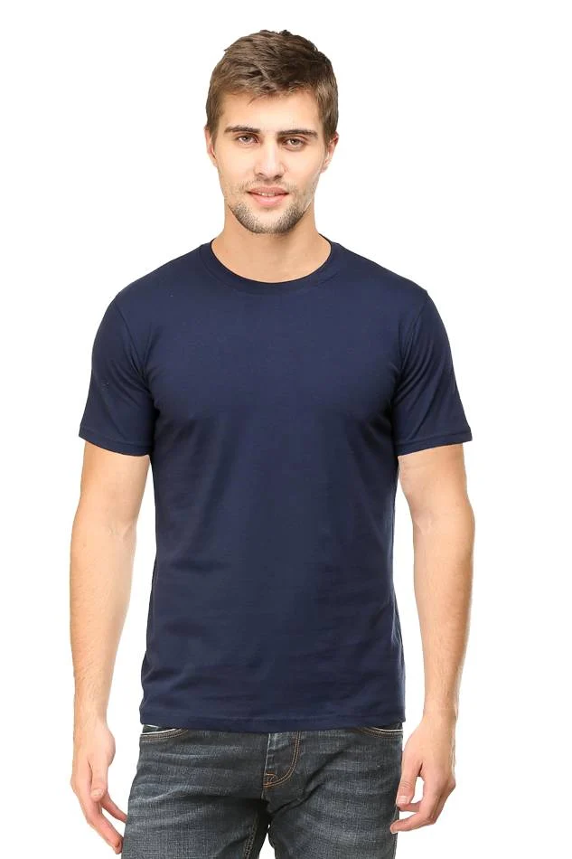 Premium Navy Blue Tee Classic Fit & Trendy Look